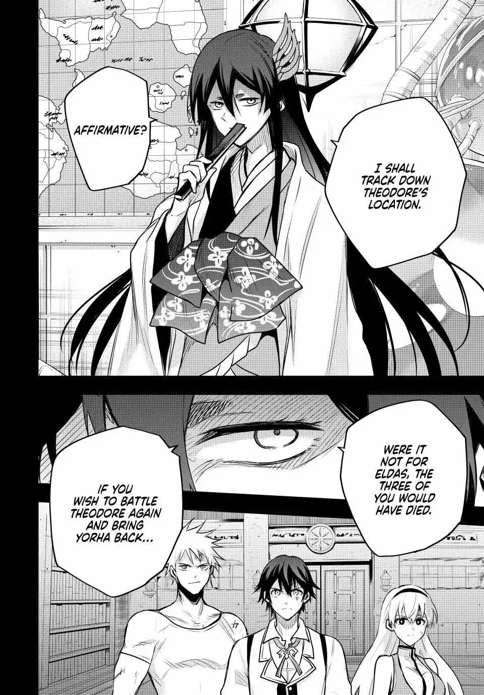 Mikata ga Yowasugite Hojo Mahou ni Tesshiteita Kyuutei Mahoushi, Tsuihou Sarete Saikyou wo Mezashimasu Chapter 152 page 9