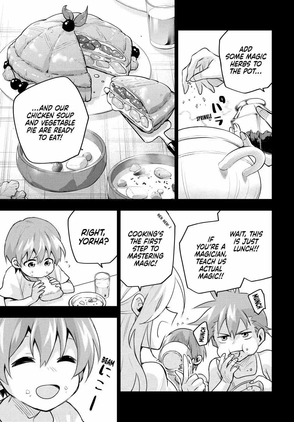 Mikata ga Yowasugite Hojo Mahou ni Tesshiteita Kyuutei Mahoushi, Tsuihou Sarete Saikyou wo Mezashimasu Chapter 153 page 4