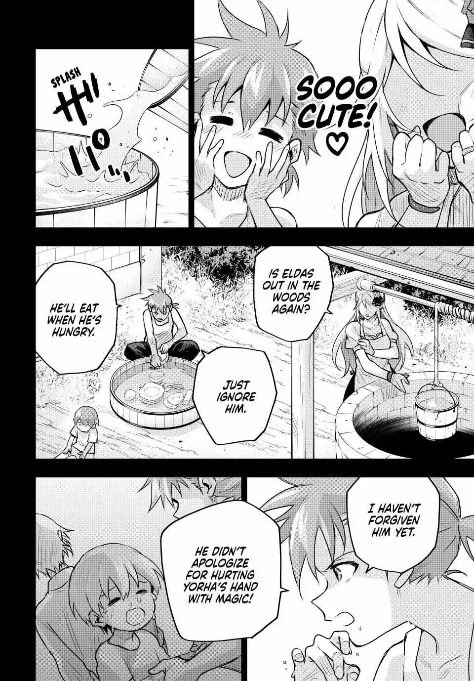 Mikata ga Yowasugite Hojo Mahou ni Tesshiteita Kyuutei Mahoushi, Tsuihou Sarete Saikyou wo Mezashimasu Chapter 153 page 5