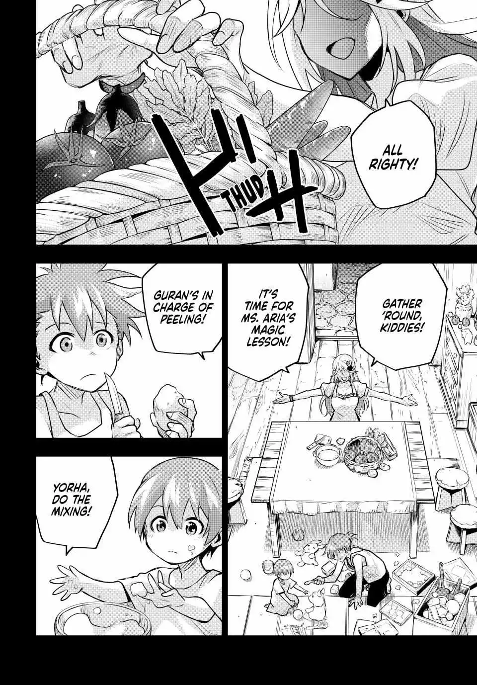 Mikata ga Yowasugite Hojo Mahou ni Tesshiteita Kyuutei Mahoushi, Tsuihou Sarete Saikyou wo Mezashimasu Chapter 153 page 3