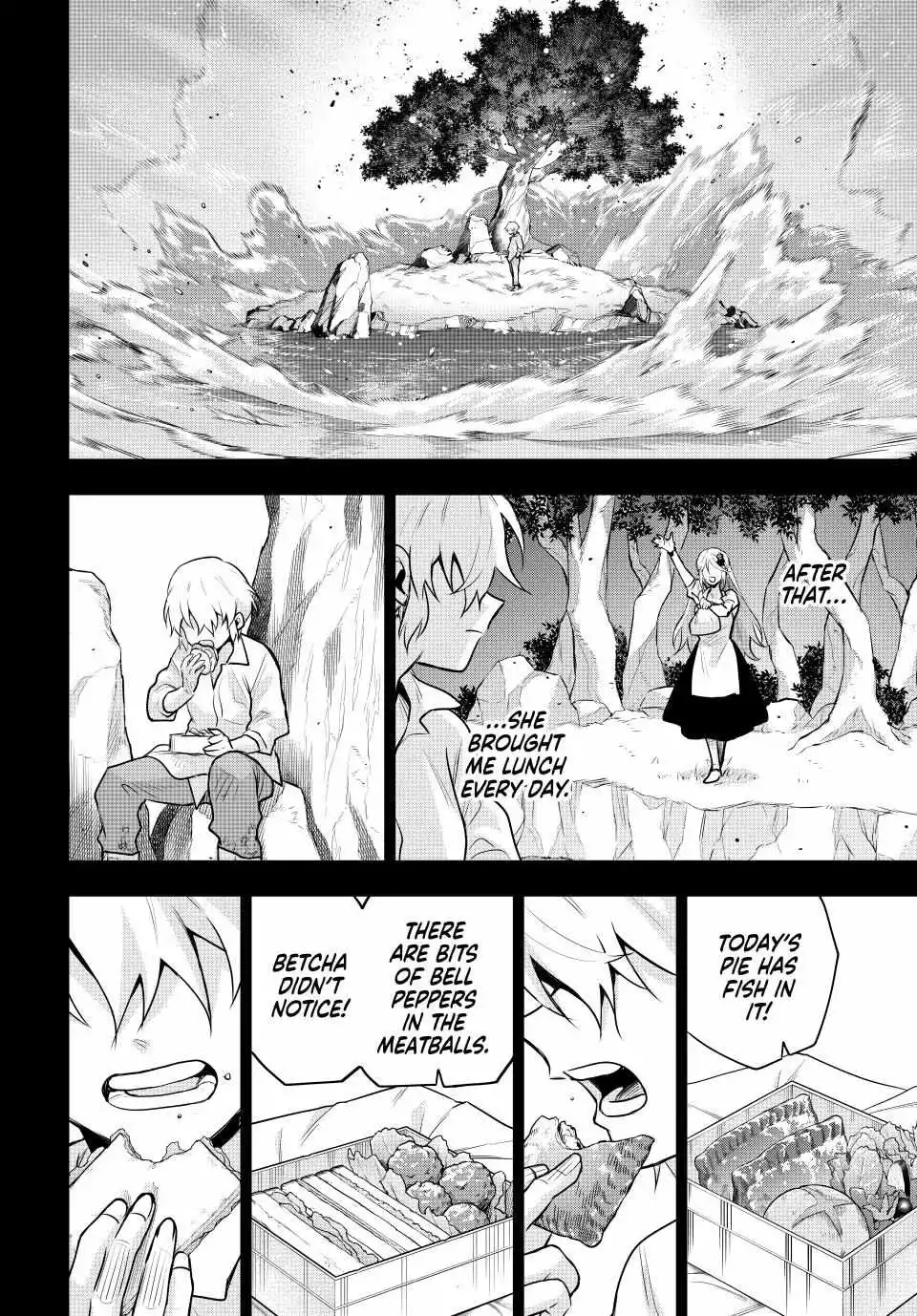 Mikata ga Yowasugite Hojo Mahou ni Tesshiteita Kyuutei Mahoushi, Tsuihou Sarete Saikyou wo Mezashimasu Chapter 153 page 9