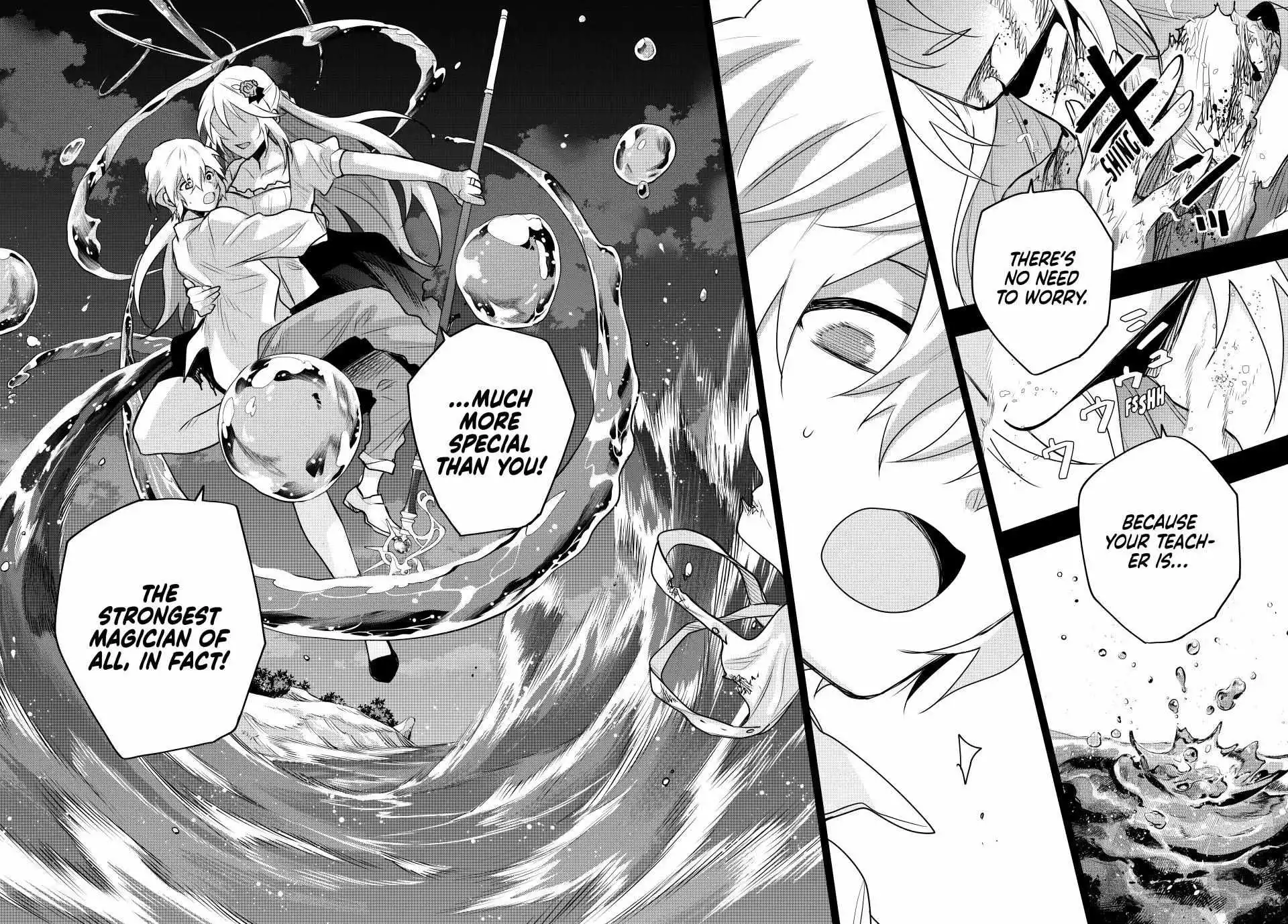 Mikata ga Yowasugite Hojo Mahou ni Tesshiteita Kyuutei Mahoushi, Tsuihou Sarete Saikyou wo Mezashimasu Chapter 153 page 17