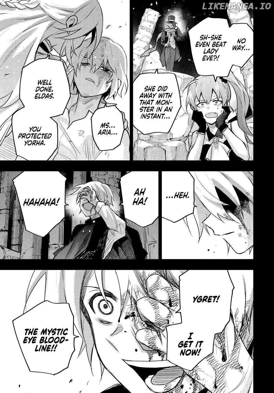 Mikata ga Yowasugite Hojo Mahou ni Tesshiteita Kyuutei Mahoushi, Tsuihou Sarete Saikyou wo Mezashimasu Chapter 155 page 18