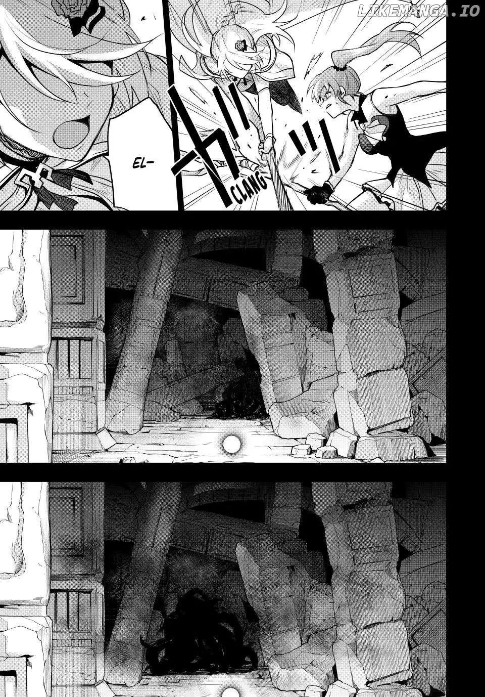 Mikata ga Yowasugite Hojo Mahou ni Tesshiteita Kyuutei Mahoushi, Tsuihou Sarete Saikyou wo Mezashimasu Chapter 156 page 15