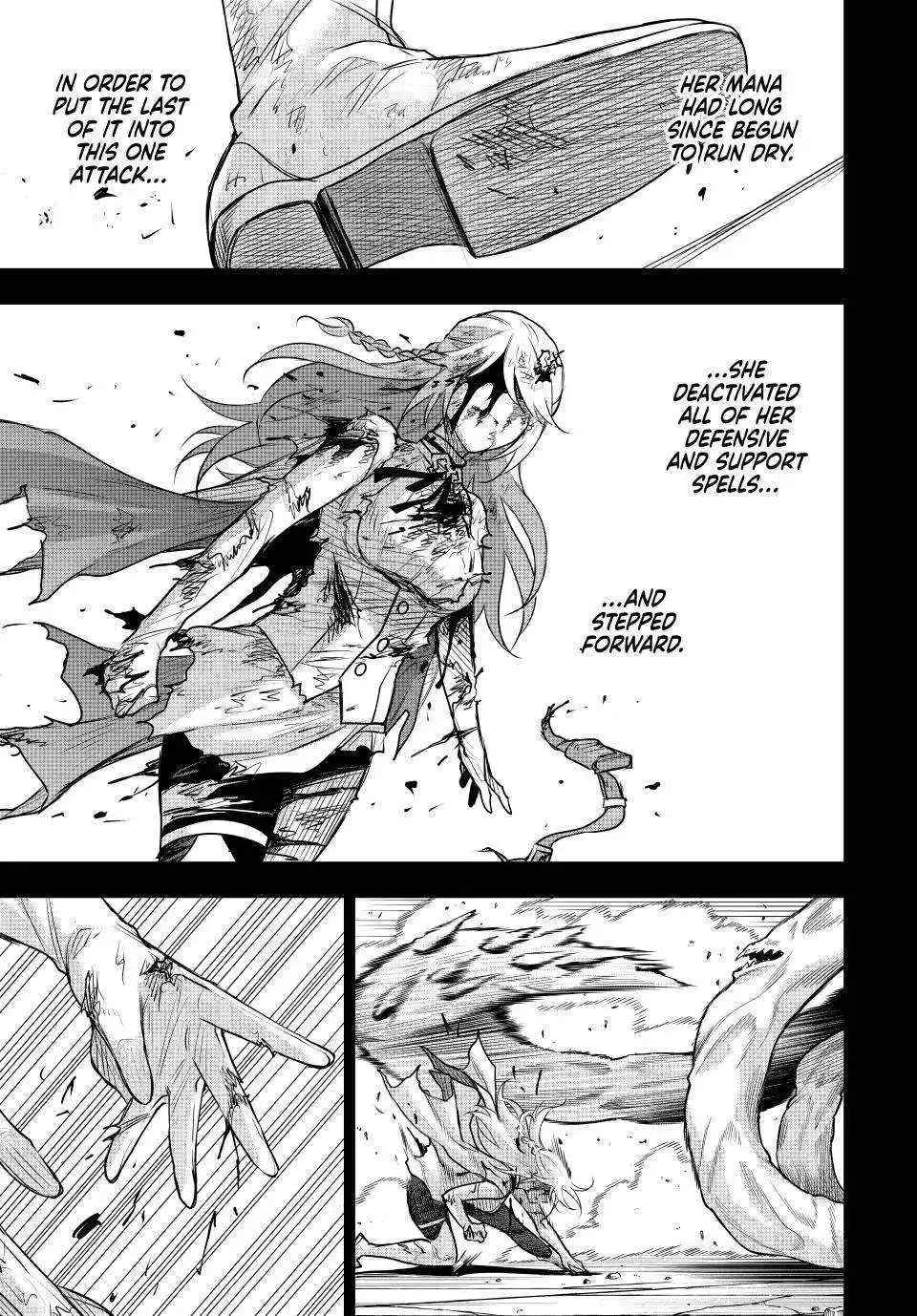 Mikata ga Yowasugite Hojo Mahou ni Tesshiteita Kyuutei Mahoushi, Tsuihou Sarete Saikyou wo Mezashimasu Chapter 157 page 16