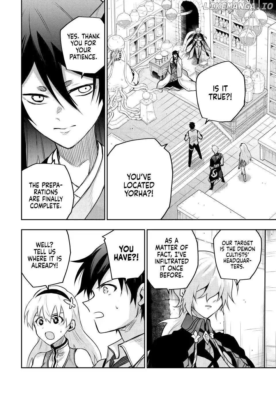Mikata ga Yowasugite Hojo Mahou ni Tesshiteita Kyuutei Mahoushi, Tsuihou Sarete Saikyou wo Mezashimasu Chapter 158 page 13