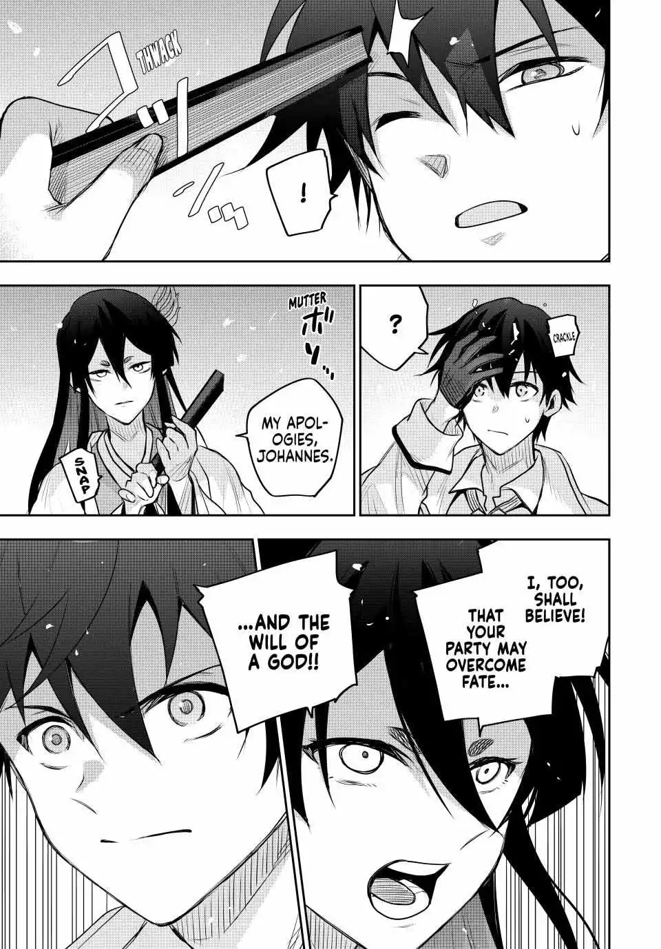 Mikata ga Yowasugite Hojo Mahou ni Tesshiteita Kyuutei Mahoushi, Tsuihou Sarete Saikyou wo Mezashimasu Chapter 159 page 10