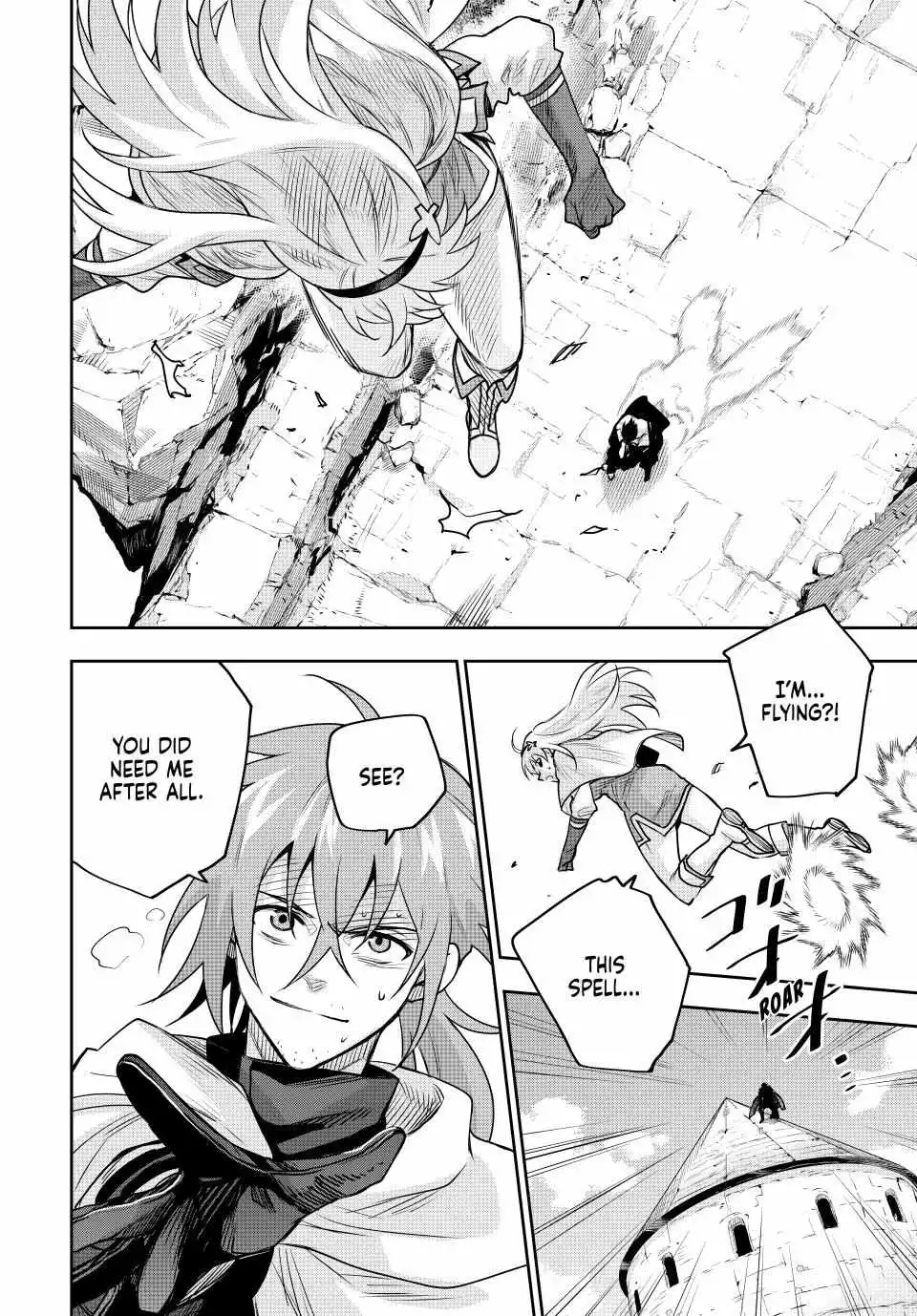 Mikata ga Yowasugite Hojo Mahou ni Tesshiteita Kyuutei Mahoushi, Tsuihou Sarete Saikyou wo Mezashimasu Chapter 161 page 17