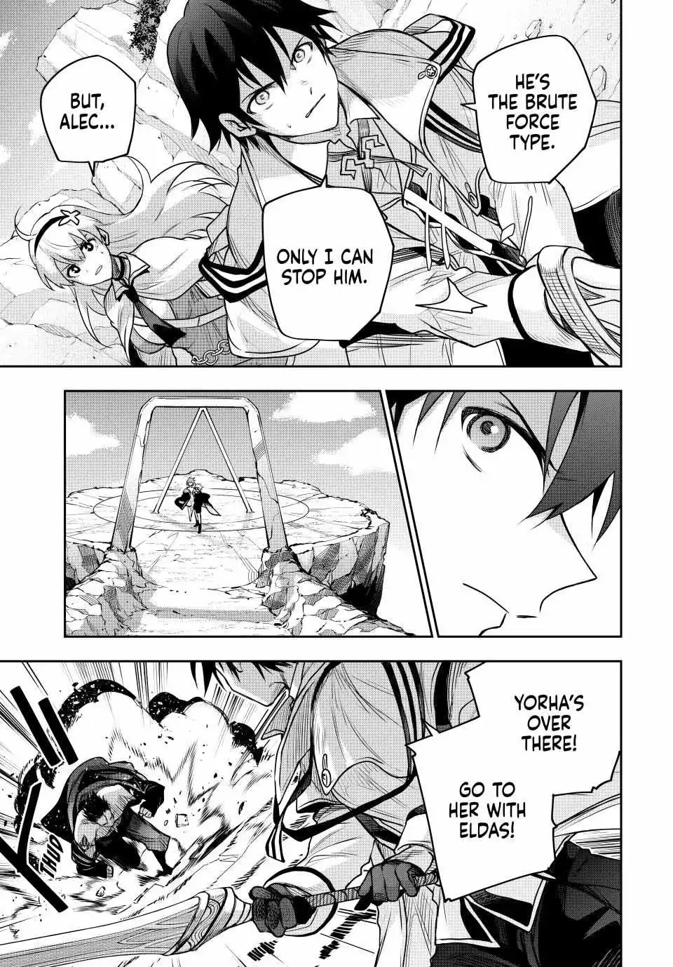 Mikata ga Yowasugite Hojo Mahou ni Tesshiteita Kyuutei Mahoushi, Tsuihou Sarete Saikyou wo Mezashimasu Chapter 161 page 14