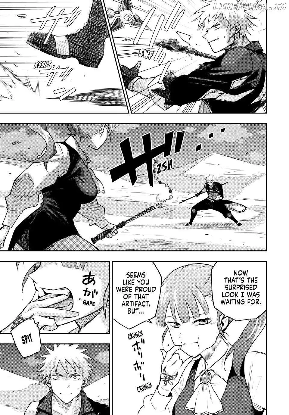 Mikata ga Yowasugite Hojo Mahou ni Tesshiteita Kyuutei Mahoushi, Tsuihou Sarete Saikyou wo Mezashimasu Chapter 164 page 3