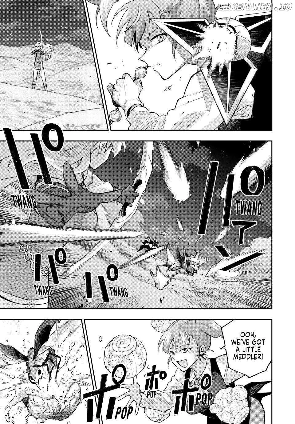 Mikata ga Yowasugite Hojo Mahou ni Tesshiteita Kyuutei Mahoushi, Tsuihou Sarete Saikyou wo Mezashimasu Chapter 168 page 12