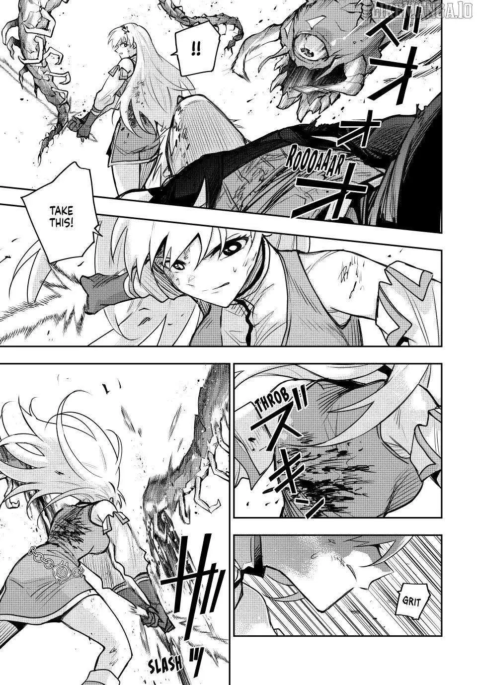 Mikata ga Yowasugite Hojo Mahou ni Tesshiteita Kyuutei Mahoushi, Tsuihou Sarete Saikyou wo Mezashimasu Chapter 173 page 11