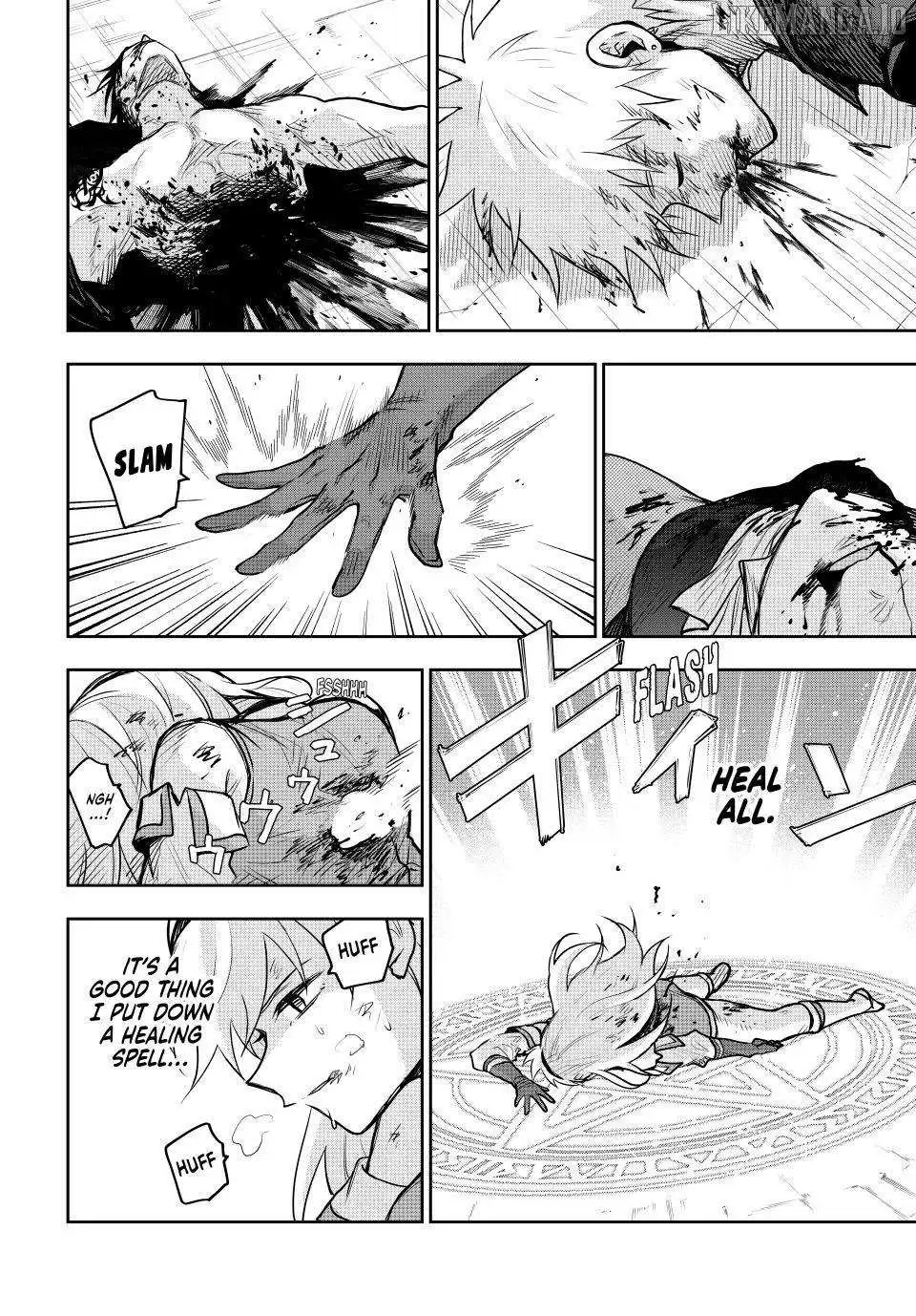 Mikata ga Yowasugite Hojo Mahou ni Tesshiteita Kyuutei Mahoushi, Tsuihou Sarete Saikyou wo Mezashimasu Chapter 173 page 2