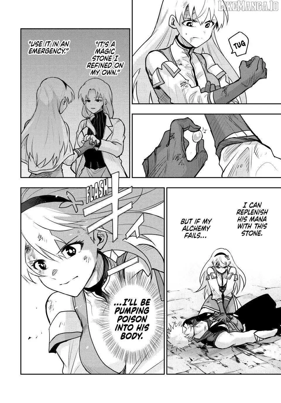 Mikata ga Yowasugite Hojo Mahou ni Tesshiteita Kyuutei Mahoushi, Tsuihou Sarete Saikyou wo Mezashimasu Chapter 173 page 4