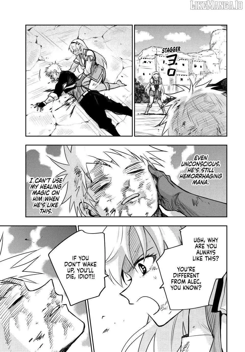 Mikata ga Yowasugite Hojo Mahou ni Tesshiteita Kyuutei Mahoushi, Tsuihou Sarete Saikyou wo Mezashimasu Chapter 173 page 3