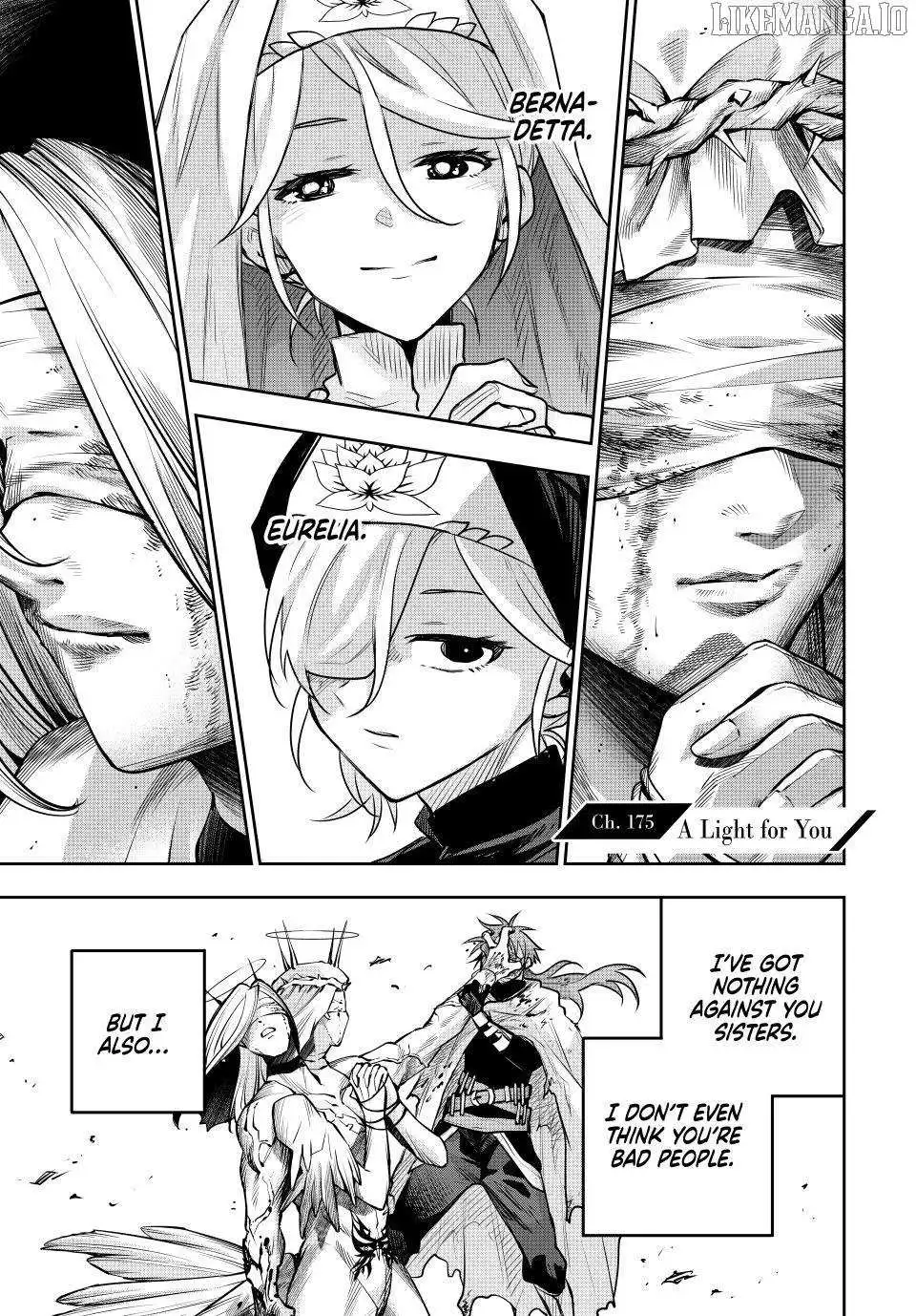 Mikata ga Yowasugite Hojo Mahou ni Tesshiteita Kyuutei Mahoushi, Tsuihou Sarete Saikyou wo Mezashimasu Chapter 175 page 1