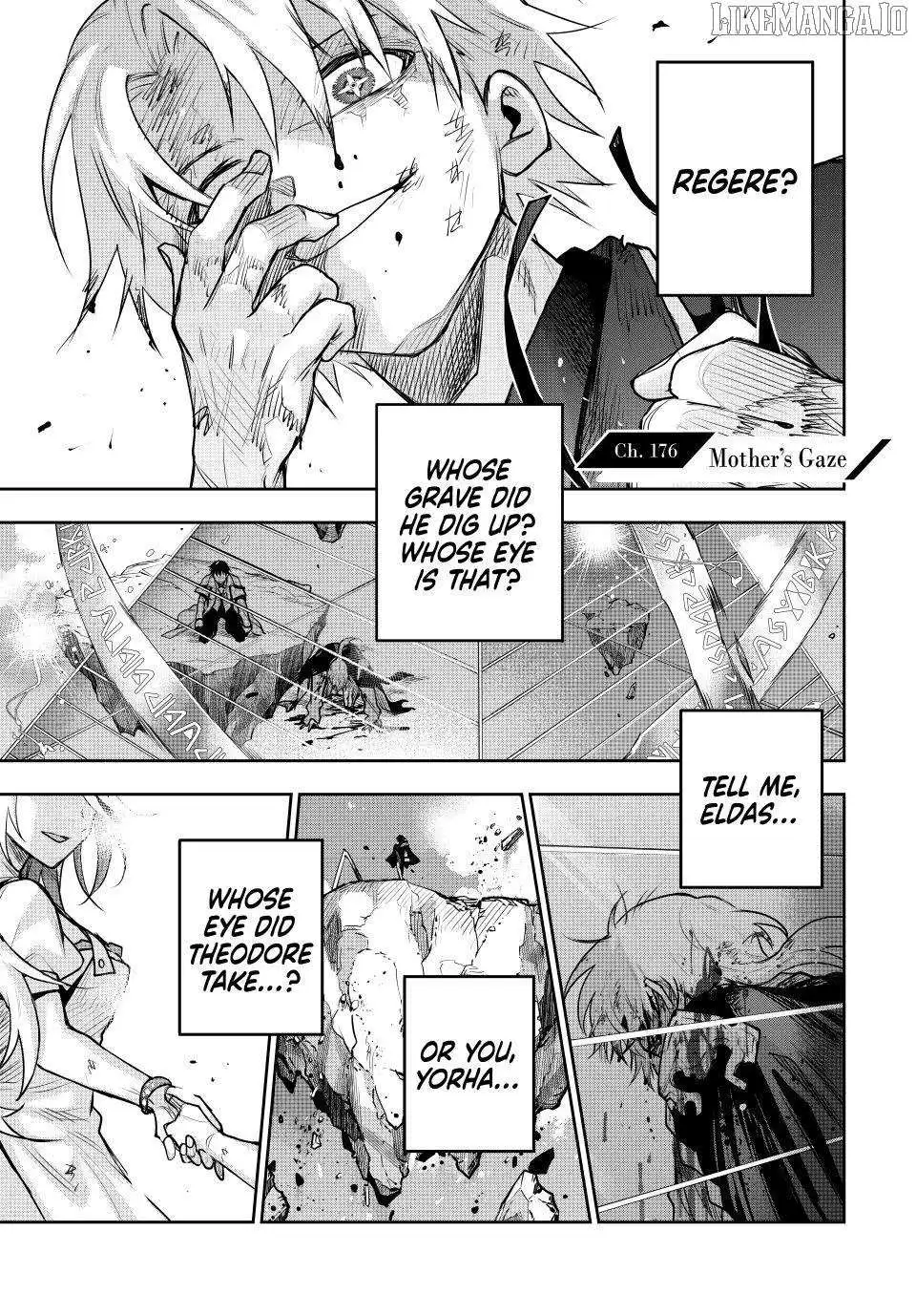 Mikata ga Yowasugite Hojo Mahou ni Tesshiteita Kyuutei Mahoushi, Tsuihou Sarete Saikyou wo Mezashimasu Chapter 176 page 1
