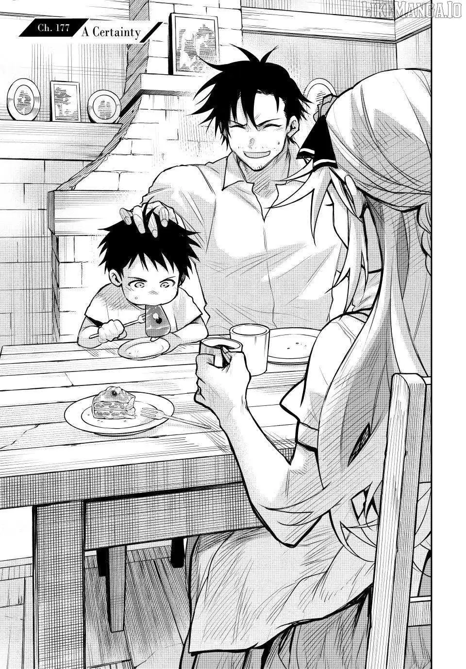 Mikata ga Yowasugite Hojo Mahou ni Tesshiteita Kyuutei Mahoushi, Tsuihou Sarete Saikyou wo Mezashimasu Chapter 177 page 1