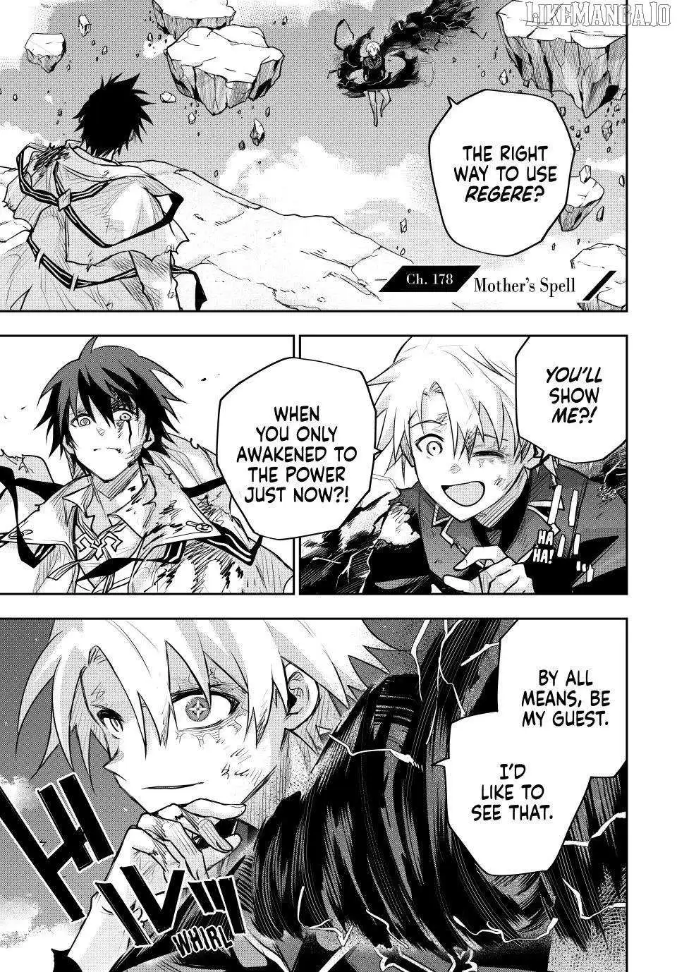 Mikata ga Yowasugite Hojo Mahou ni Tesshiteita Kyuutei Mahoushi, Tsuihou Sarete Saikyou wo Mezashimasu Chapter 178 page 2