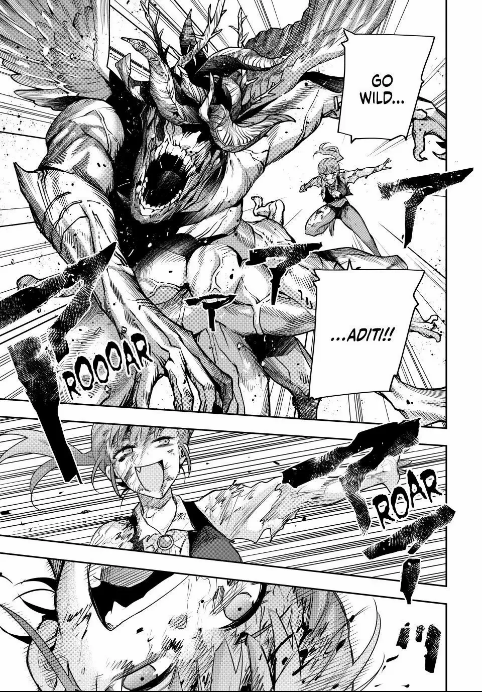 Mikata ga Yowasugite Hojo Mahou ni Tesshiteita Kyuutei Mahoushi, Tsuihou Sarete Saikyou wo Mezashimasu Chapter 180 page 10