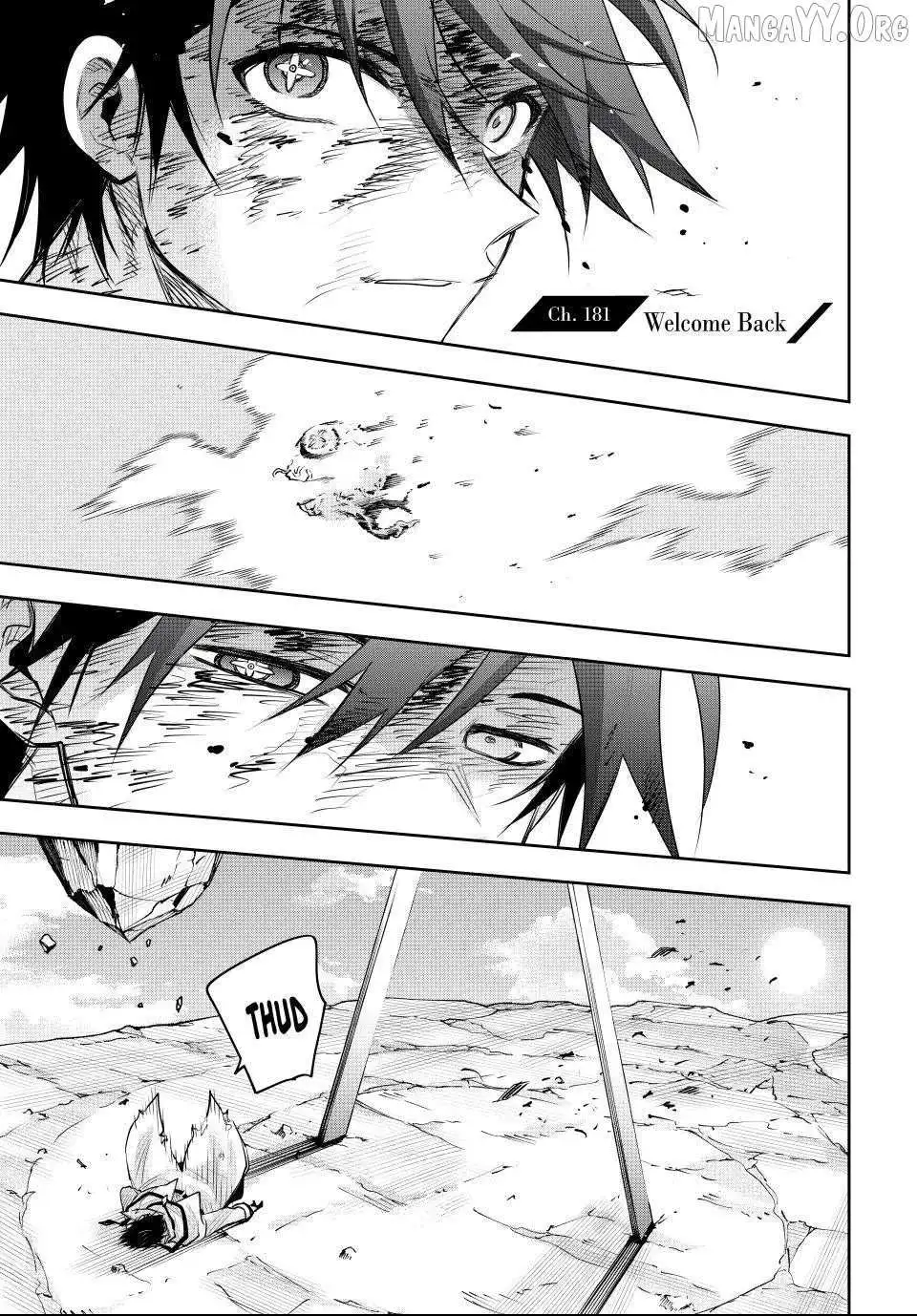 Mikata ga Yowasugite Hojo Mahou ni Tesshiteita Kyuutei Mahoushi, Tsuihou Sarete Saikyou wo Mezashimasu Chapter 181 page 1