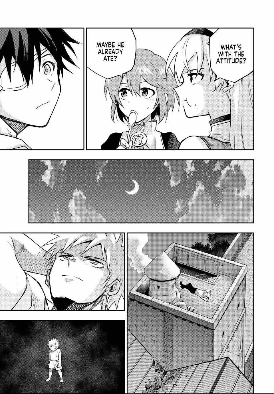 Mikata ga Yowasugite Hojo Mahou ni Tesshiteita Kyuutei Mahoushi, Tsuihou Sarete Saikyou wo Mezashimasu Chapter 184 page 12