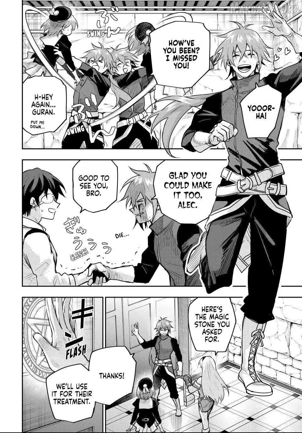 Mikata ga Yowasugite Hojo Mahou ni Tesshiteita Kyuutei Mahoushi, Tsuihou Sarete Saikyou wo Mezashimasu Chapter 185 page 7