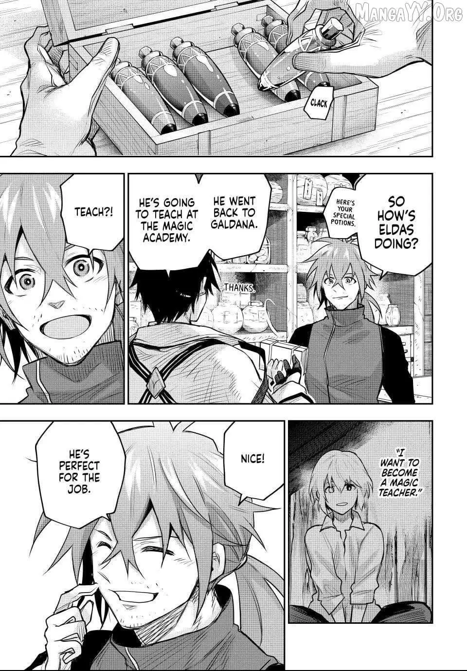 Mikata ga Yowasugite Hojo Mahou ni Tesshiteita Kyuutei Mahoushi, Tsuihou Sarete Saikyou wo Mezashimasu Chapter 185 page 10