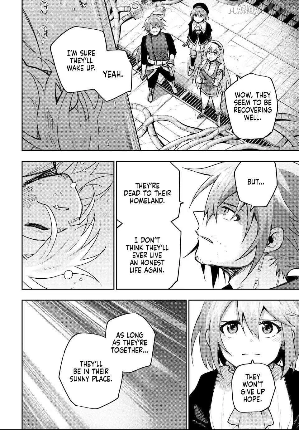 Mikata ga Yowasugite Hojo Mahou ni Tesshiteita Kyuutei Mahoushi, Tsuihou Sarete Saikyou wo Mezashimasu Chapter 185 page 9