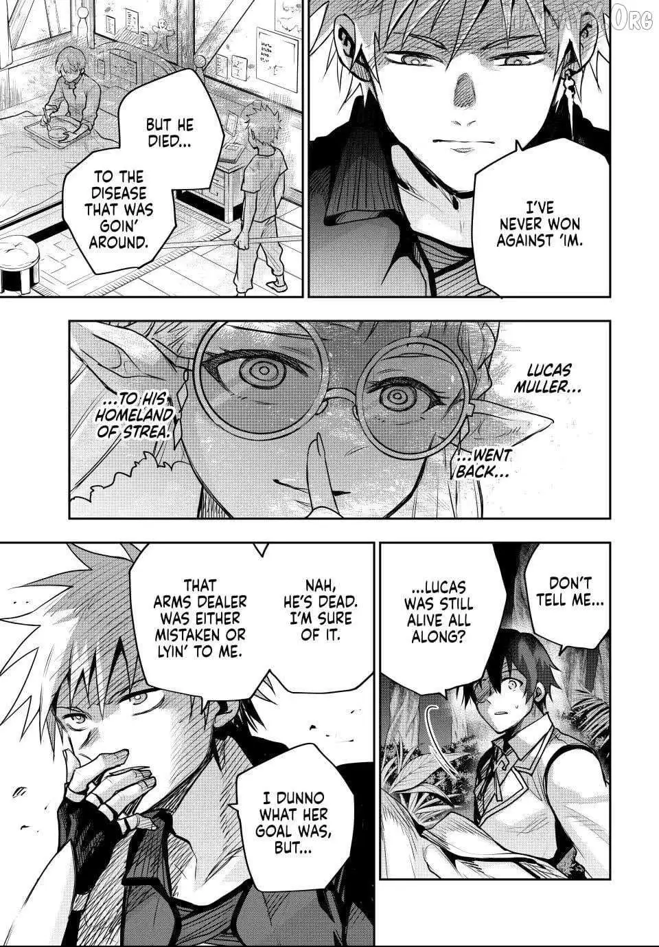 Mikata ga Yowasugite Hojo Mahou ni Tesshiteita Kyuutei Mahoushi, Tsuihou Sarete Saikyou wo Mezashimasu Chapter 185 page 14