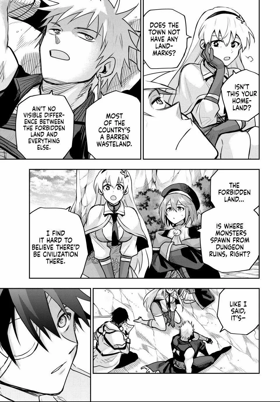 Mikata ga Yowasugite Hojo Mahou ni Tesshiteita Kyuutei Mahoushi, Tsuihou Sarete Saikyou wo Mezashimasu Chapter 186 page 3