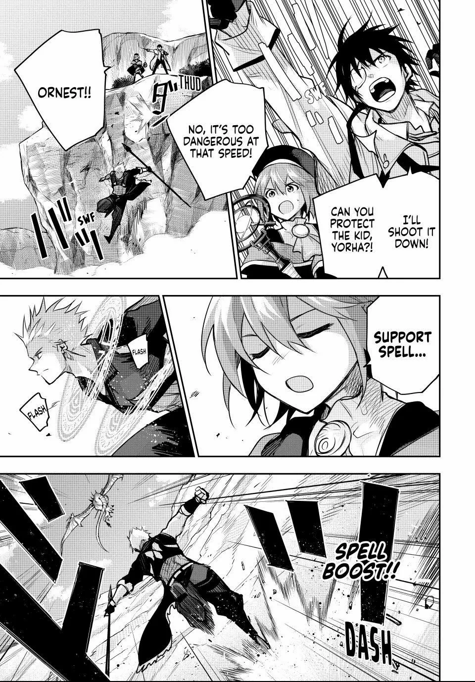 Mikata ga Yowasugite Hojo Mahou ni Tesshiteita Kyuutei Mahoushi, Tsuihou Sarete Saikyou wo Mezashimasu Chapter 186 page 5