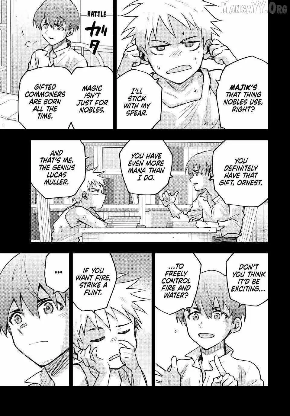 Mikata ga Yowasugite Hojo Mahou ni Tesshiteita Kyuutei Mahoushi, Tsuihou Sarete Saikyou wo Mezashimasu Chapter 192 page 8