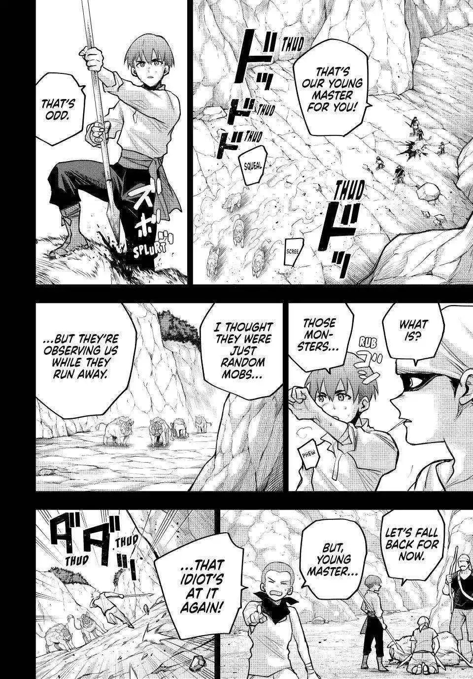 Mikata ga Yowasugite Hojo Mahou ni Tesshiteita Kyuutei Mahoushi, Tsuihou Sarete Saikyou wo Mezashimasu Chapter 193 page 2