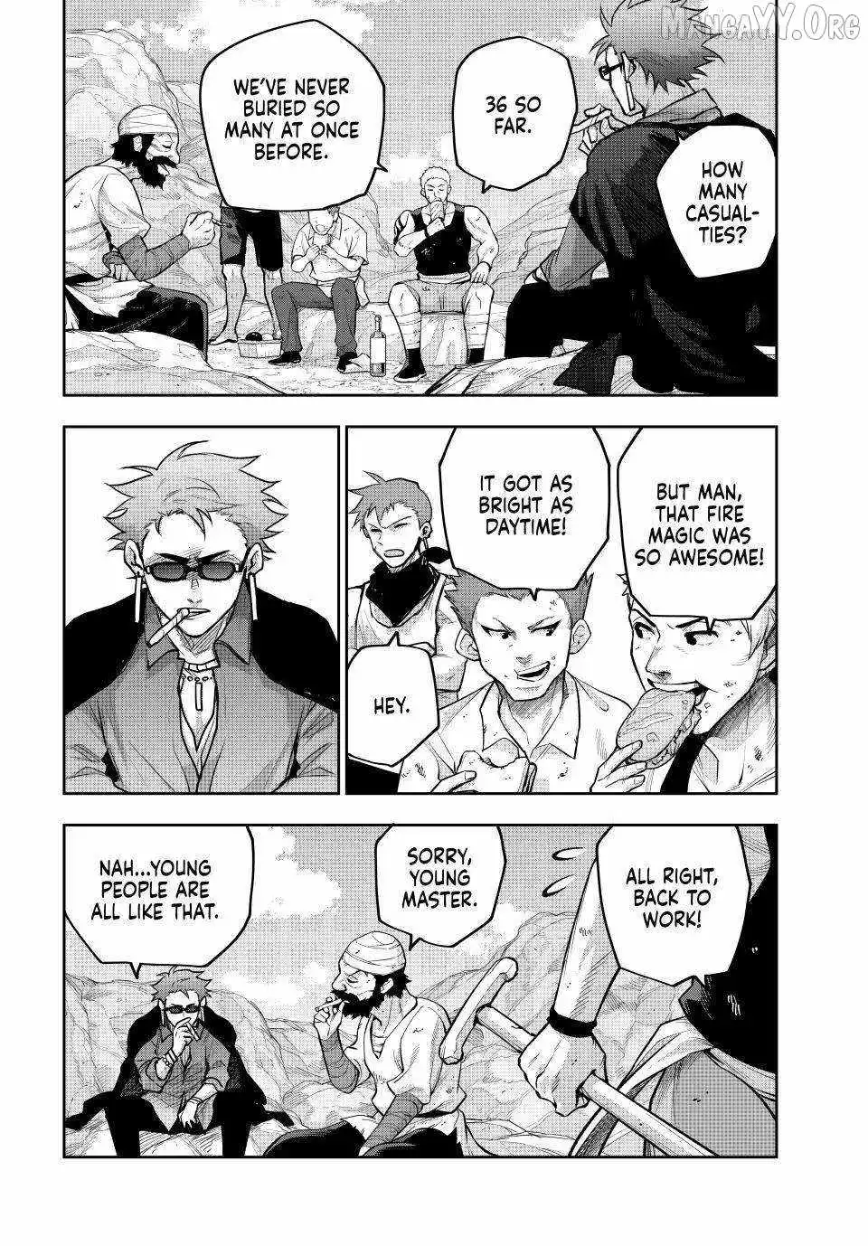 Mikata ga Yowasugite Hojo Mahou ni Tesshiteita Kyuutei Mahoushi, Tsuihou Sarete Saikyou wo Mezashimasu Chapter 195 page 6