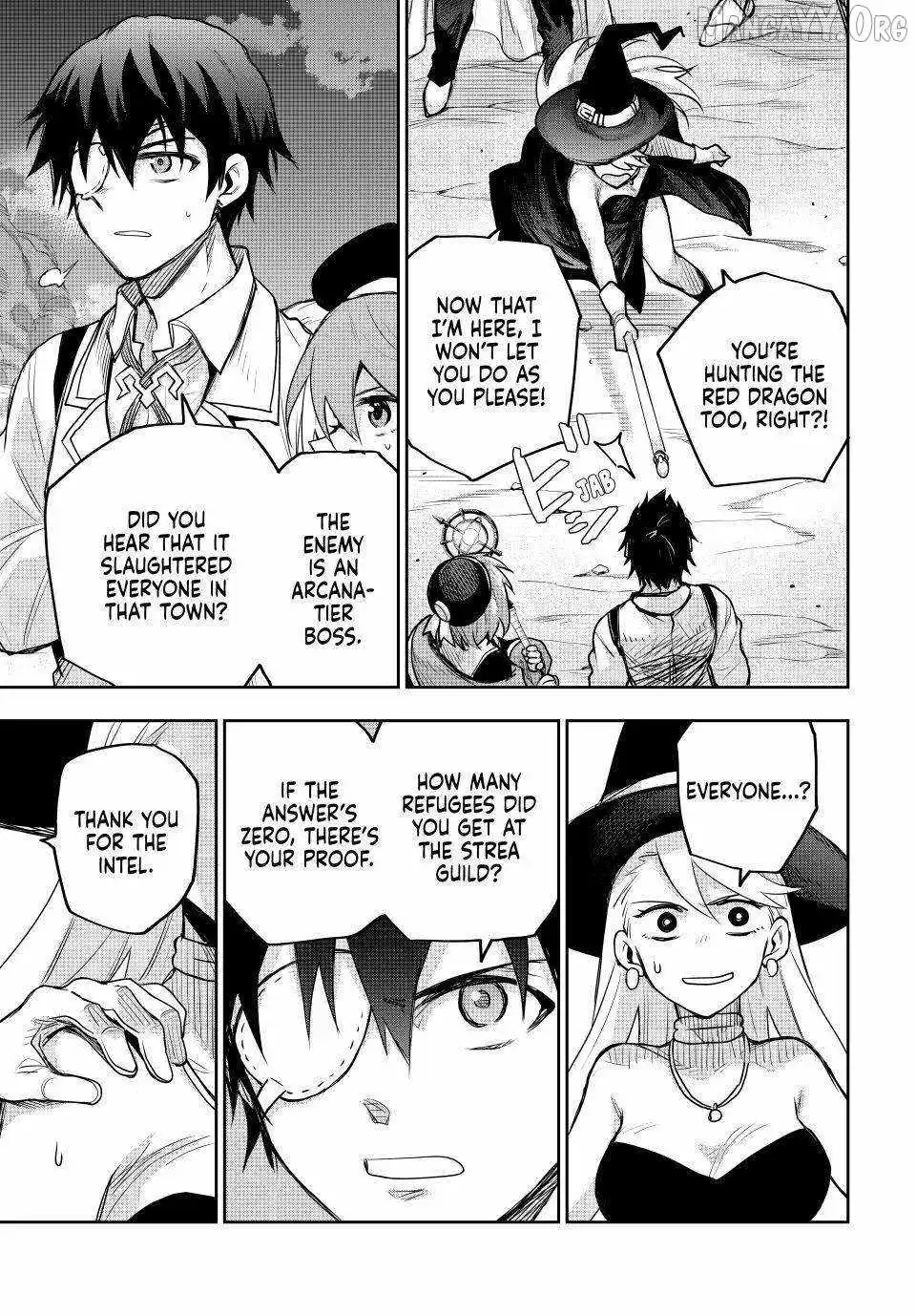 Mikata ga Yowasugite Hojo Mahou ni Tesshiteita Kyuutei Mahoushi, Tsuihou Sarete Saikyou wo Mezashimasu Chapter 195 page 15