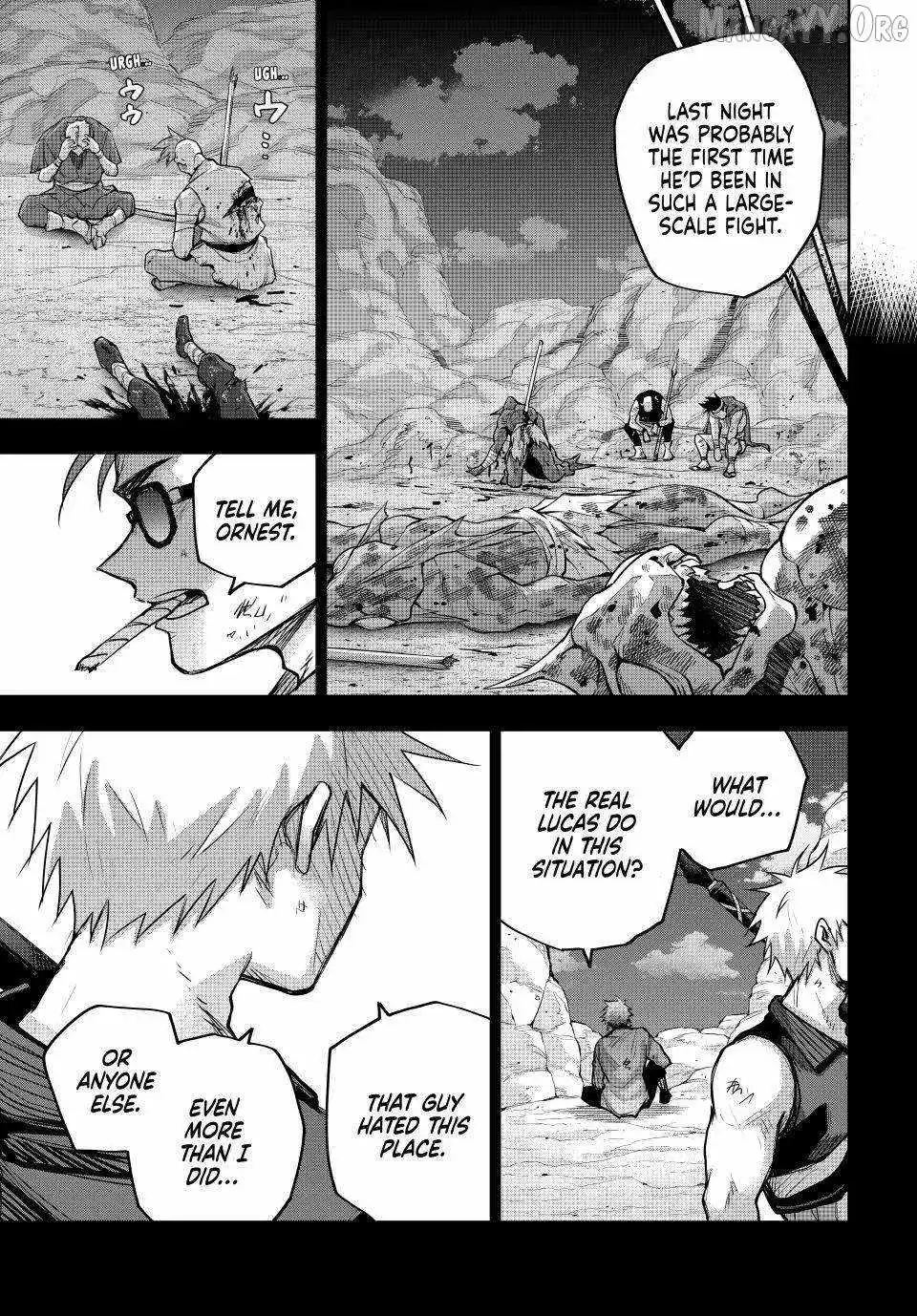 Mikata ga Yowasugite Hojo Mahou ni Tesshiteita Kyuutei Mahoushi, Tsuihou Sarete Saikyou wo Mezashimasu Chapter 195 page 3