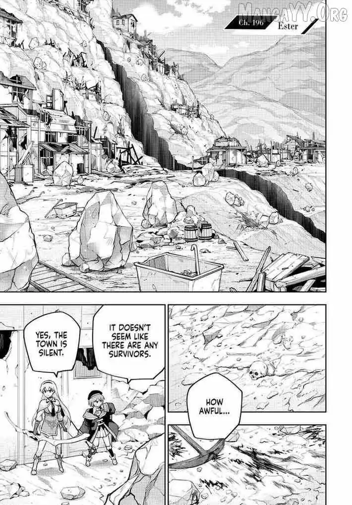 Mikata ga Yowasugite Hojo Mahou ni Tesshiteita Kyuutei Mahoushi, Tsuihou Sarete Saikyou wo Mezashimasu Chapter 196 page 1
