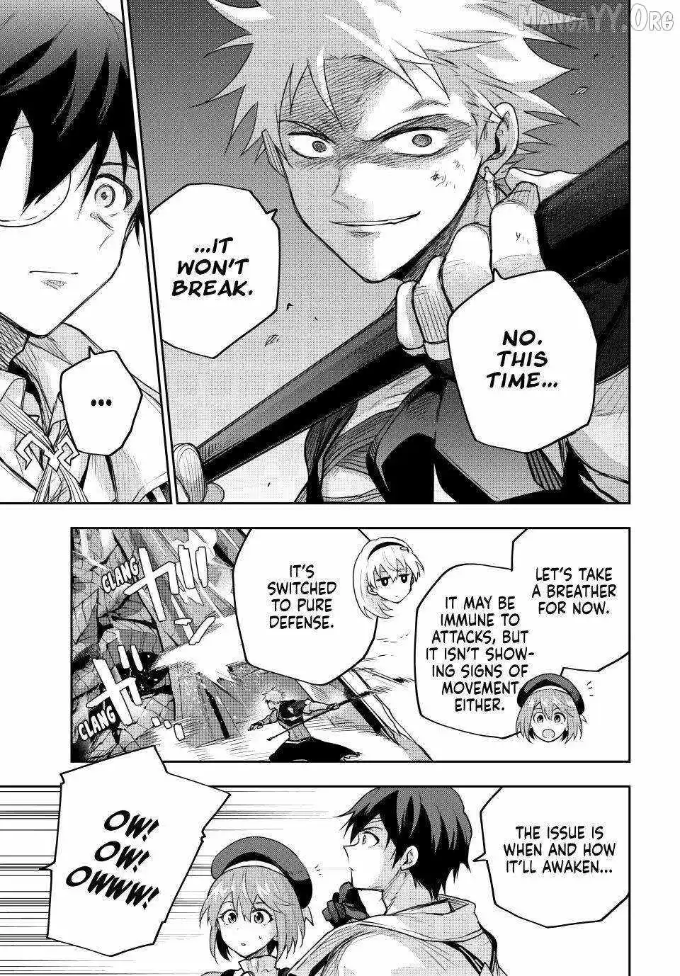 Mikata ga Yowasugite Hojo Mahou ni Tesshiteita Kyuutei Mahoushi, Tsuihou Sarete Saikyou wo Mezashimasu Chapter 197 page 3