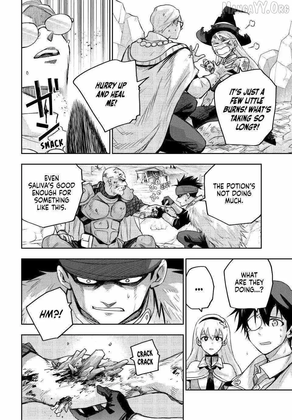 Mikata ga Yowasugite Hojo Mahou ni Tesshiteita Kyuutei Mahoushi, Tsuihou Sarete Saikyou wo Mezashimasu Chapter 197 page 4