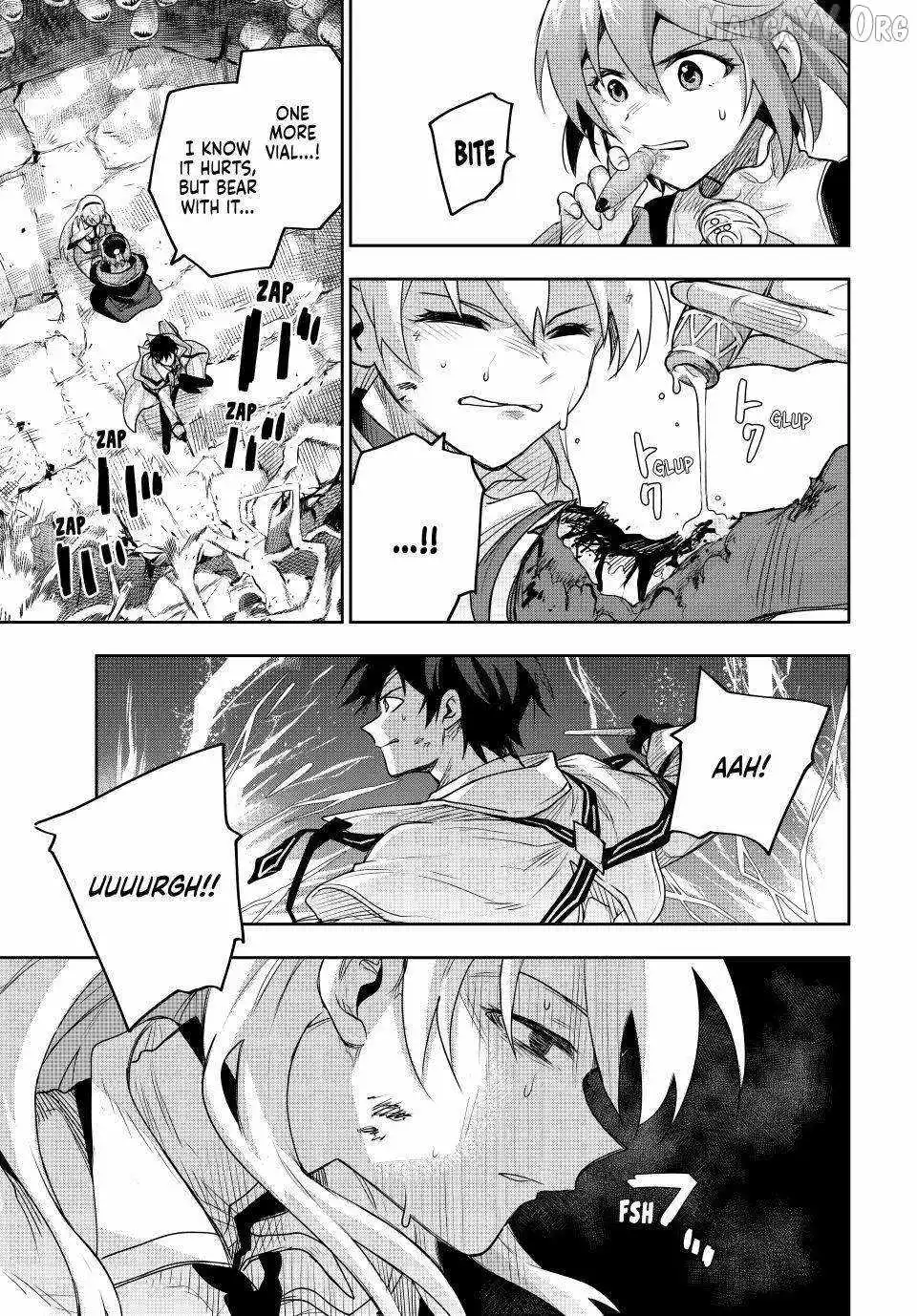 Mikata ga Yowasugite Hojo Mahou ni Tesshiteita Kyuutei Mahoushi, Tsuihou Sarete Saikyou wo Mezashimasu Chapter 197 page 17