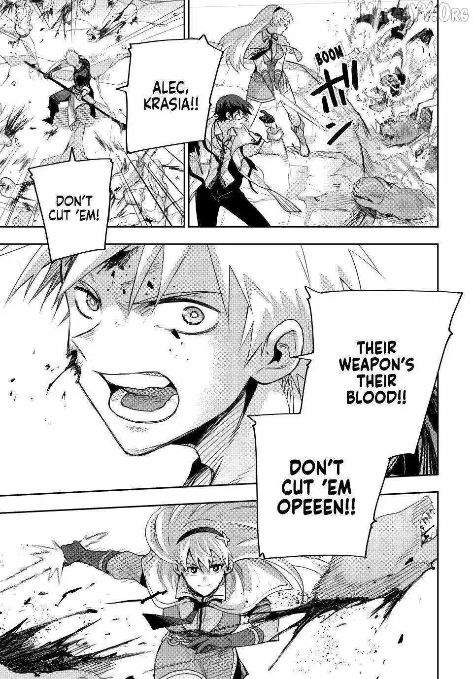 Mikata ga Yowasugite Hojo Mahou ni Tesshiteita Kyuutei Mahoushi, Tsuihou Sarete Saikyou wo Mezashimasu Chapter 197 page 15