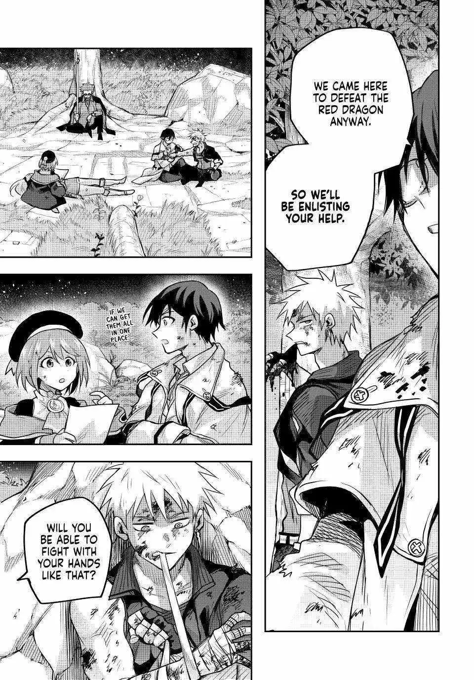 Mikata ga Yowasugite Hojo Mahou ni Tesshiteita Kyuutei Mahoushi, Tsuihou Sarete Saikyou wo Mezashimasu Chapter 199 page 11