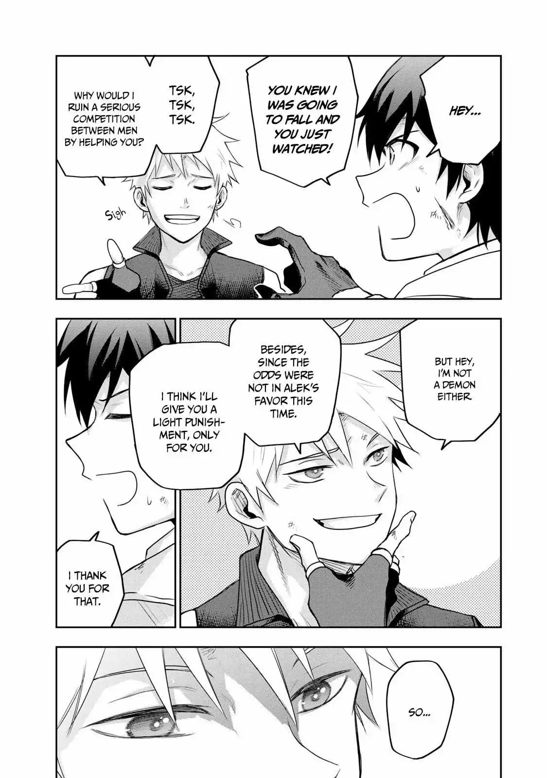 Mikata ga Yowasugite Hojo Mahou ni Tesshiteita Kyuutei Mahoushi, Tsuihou Sarete Saikyou wo Mezashimasu Chapter 20 page 4