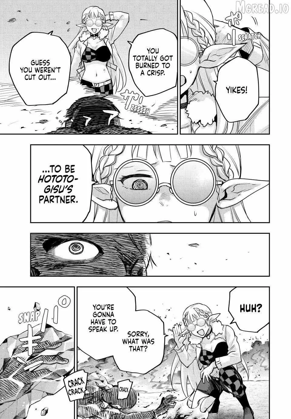 Mikata ga Yowasugite Hojo Mahou ni Tesshiteita Kyuutei Mahoushi, Tsuihou Sarete Saikyou wo Mezashimasu Chapter 202 page 11