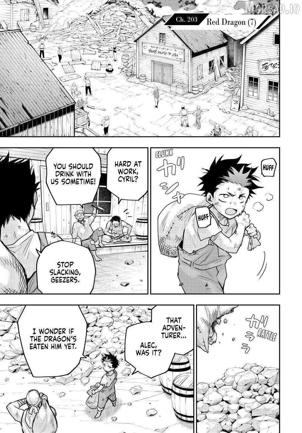 Mikata ga Yowasugite Hojo Mahou ni Tesshiteita Kyuutei Mahoushi, Tsuihou Sarete Saikyou wo Mezashimasu Chapter 203 page 1