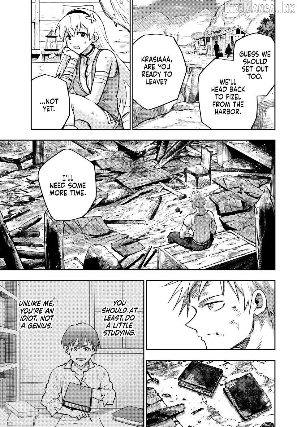 Mikata ga Yowasugite Hojo Mahou ni Tesshiteita Kyuutei Mahoushi, Tsuihou Sarete Saikyou wo Mezashimasu Chapter 206 page 13