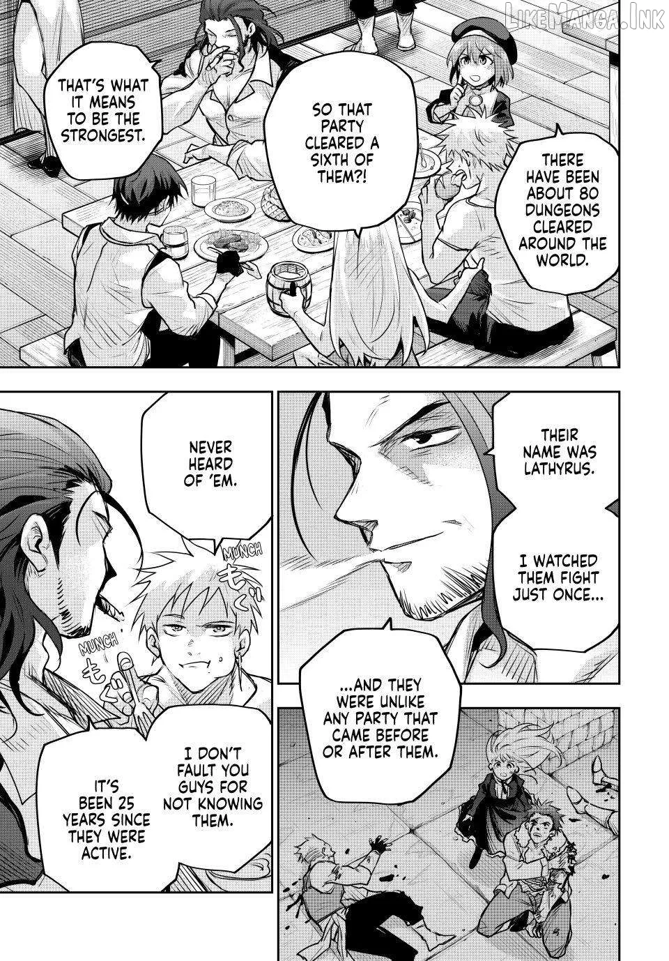 Mikata ga Yowasugite Hojo Mahou ni Tesshiteita Kyuutei Mahoushi, Tsuihou Sarete Saikyou wo Mezashimasu Chapter 208 page 3