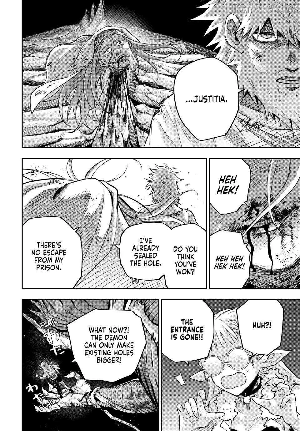 Mikata ga Yowasugite Hojo Mahou ni Tesshiteita Kyuutei Mahoushi, Tsuihou Sarete Saikyou wo Mezashimasu Chapter 208 page 14