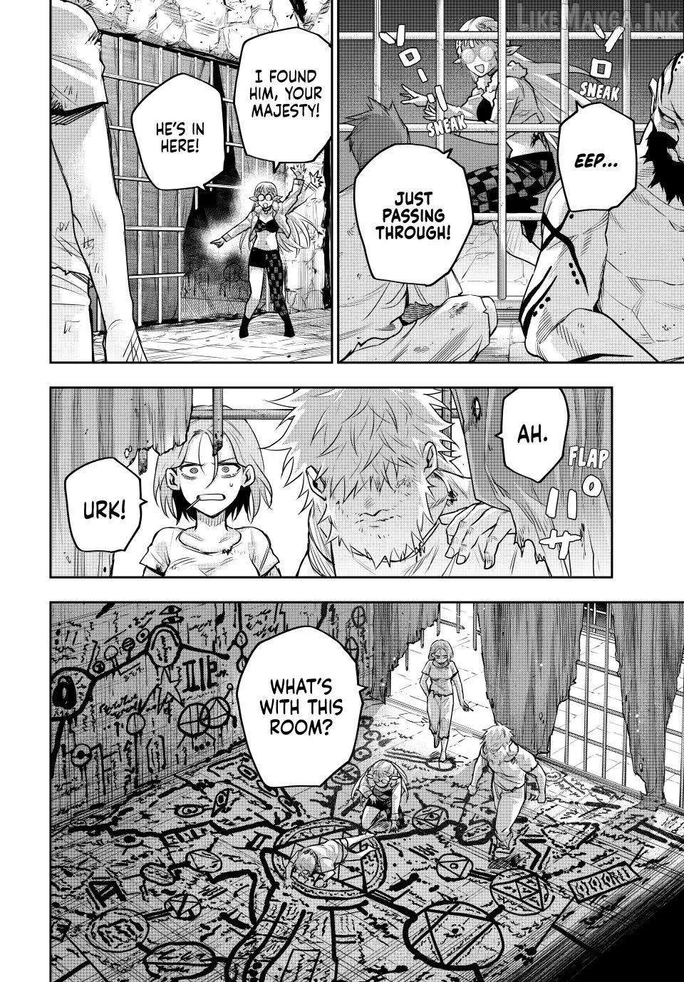 Mikata ga Yowasugite Hojo Mahou ni Tesshiteita Kyuutei Mahoushi, Tsuihou Sarete Saikyou wo Mezashimasu Chapter 208 page 12
